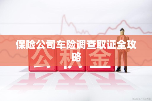 安义保险公司车险调查取证全攻略